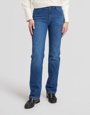 London Regular Straight Jean in Azure Wave
