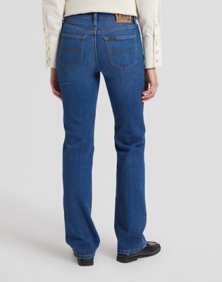 London Regular Straight Jean in Azure Wave