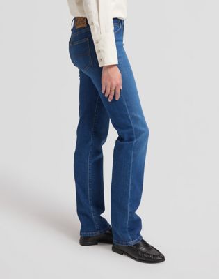 London Regular Straight Jean in Azure Wave