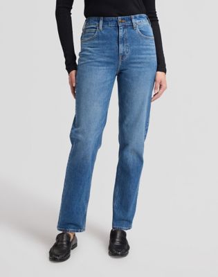 Carol High Rise Straight Jean in Lee Bridge