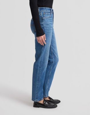 Carol High Rise Straight Jean in Lee Bridge