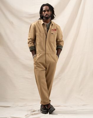 Lee X Indian Motorcycle Unionall in Khaki
