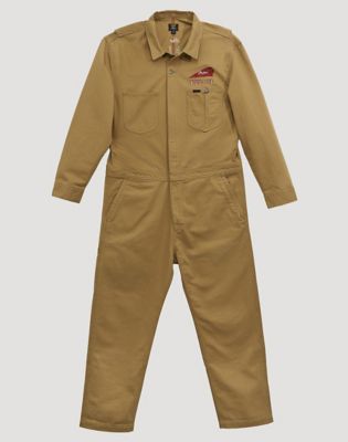 Lee X Indian Motorcycle Unionall in Khaki