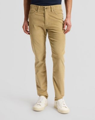 MVP Slim Corduroy Trousers in Sand