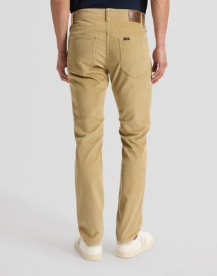 MVP Slim Corduroy Trousers in Sand