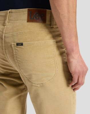 MVP Slim Corduroy Trousers in Sand