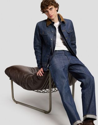 101 R Relaxed Jean in Red Casted Lht