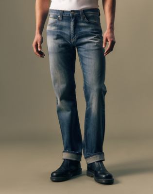 Gold Regular Straight Jean in Gold Rush