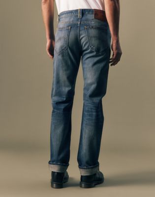 Gold Regular Straight Jean in Gold Rush