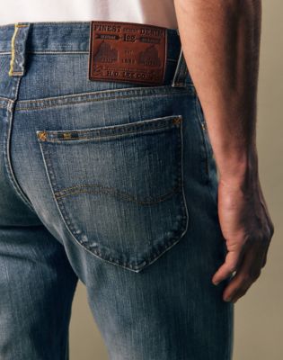 Gold Regular Straight Jean in Gold Rush