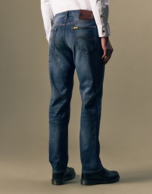 Gold Regular Tapered Jean in Gold Sunday alternative view 2