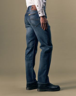 Gold Regular Tapered Jean in Gold Sunday alternative view 3