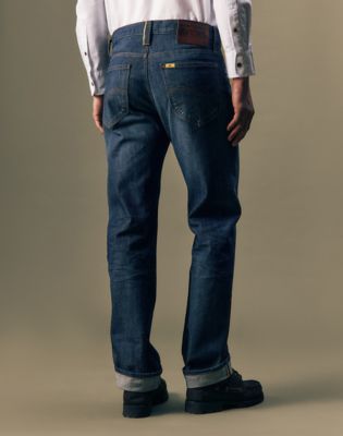 Gold Regular Straight Jean in Golden Age