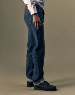 Gold Regular Straight Jean in Golden Age