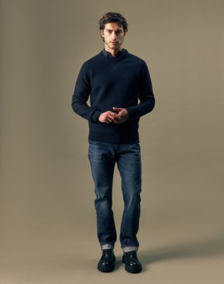 Gold Regular Tapered Jean in Golden Age