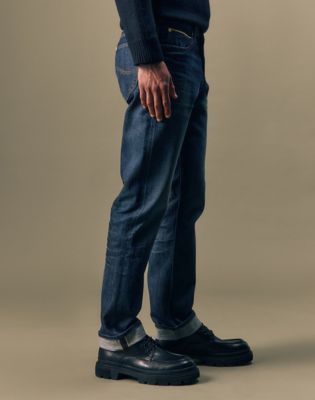 Gold Regular Tapered Jean in Golden Age