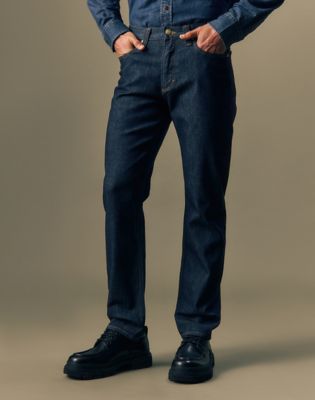 Gold Regular Tapered Jean in Pure Gold
