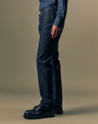 Gold Regular Tapered Jean in Pure Gold