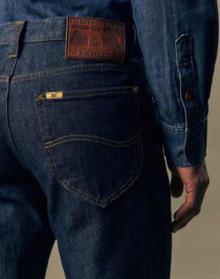 Gold Regular Tapered Jean in Pure Gold