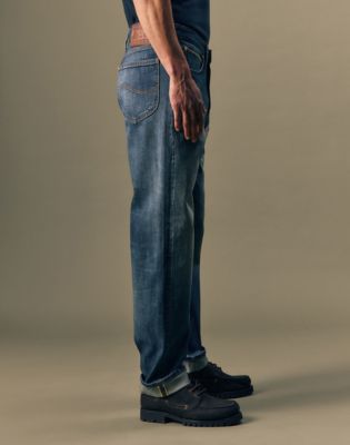 Gold Relaxed Tapered Jean in Golden Hour