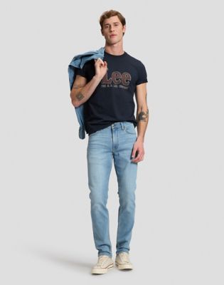 Luke Slim Tapered High Stretch Jean in Firestone