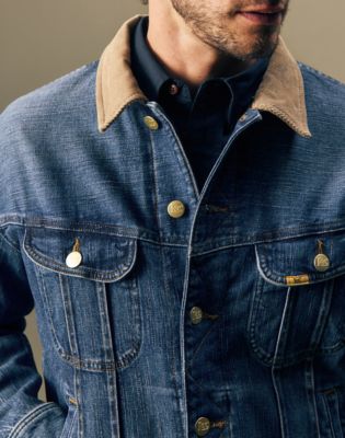 Gold Relaxed Storm Rider Jacket in Golden Hour