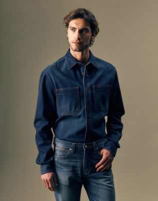 Gold Relaxed Shirt in Golden Age