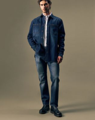 Gold Relaxed Shirt in Golden Age