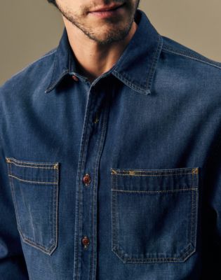 Gold Relaxed Shirt in Golden Age