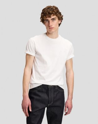 101 Relaxed Short Sleeve Tee in Bright White