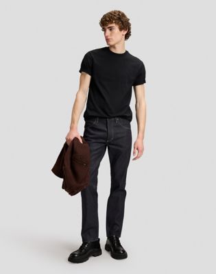 101 Relaxed Short Sleeve Tee in Black