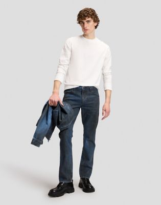 101 Relaxed Long Sleeve Tee in Bright White