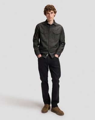101 Heritage Workwear Relaxed Shirt in Into The Night