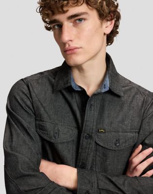 101 Heritage Workwear Relaxed Shirt in Into The Night