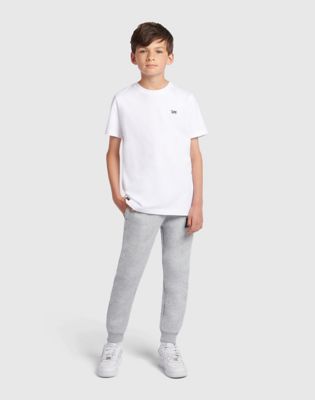 Badge Tee in Bright White