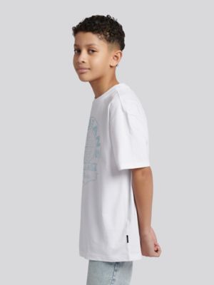 Graphic Tee in Bright White