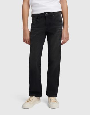 West Regular Jean in Washed Black
