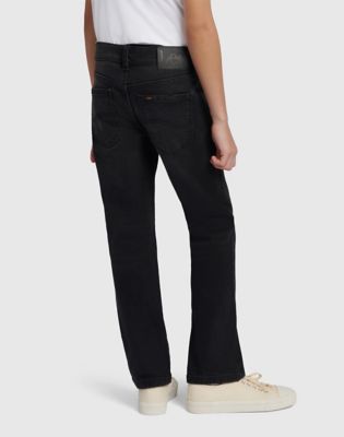 West Regular Jean in Washed Black