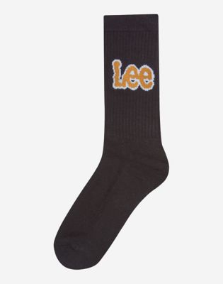 Lee 3-Pack Sports Socks Black Grey Marl White, Lee