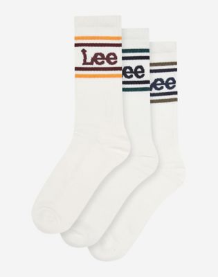 3-Pack Sports Socks in White main view