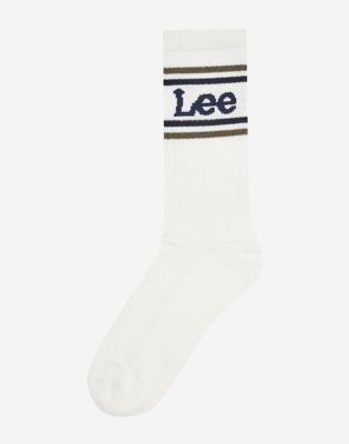 3-Pack Sports Socks in White alternative view 3