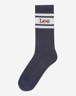 3-Pack Sports Socks in Ecru, Grey Marl & Rivet Navy alternative view 3