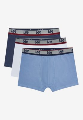 3-Pack Trunks in Indigo White Blue