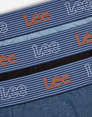 3-Pack Trunks in Denim Grey Marls