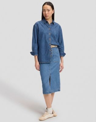 Regular Classic Shirt in Brash Blue