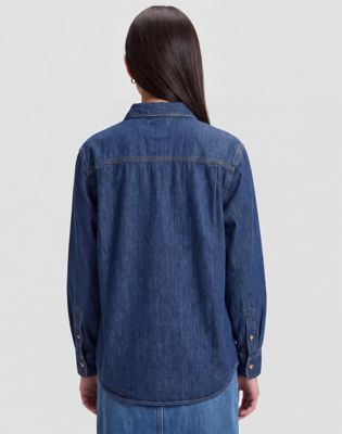 Regular Classic Shirt in Brash Blue