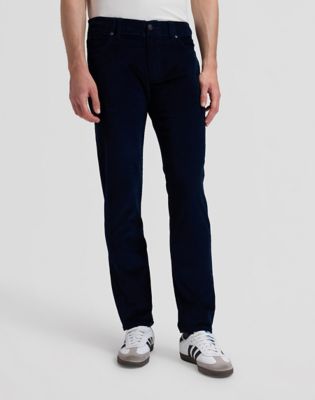 MVP Straight Corduroy Trousers in Rivet Navy