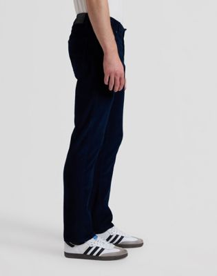 MVP Straight Corduroy Trousers in Rivet Navy