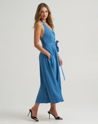 Lee X Marilyn Monroe Halter Dress in Ice Storm