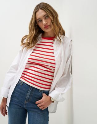 Lee X Marilyn Monroe Baby Tee in Striped